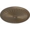 Ekena Millwork Leandros Ceiling Medallion (Fits Canopies up to 5"), 33 1/8"OD x 3 1/2"ID x 1 3/8"P, Warm Silver CM33LEWSS - alternate 3